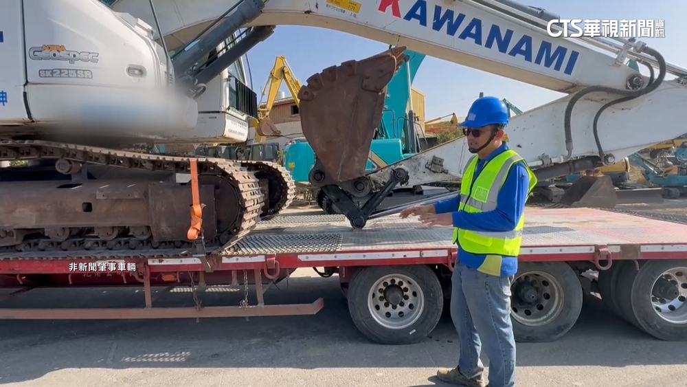 屏東騎士魂斷上班路...　肇事駕駛自責：沒綁好怪手