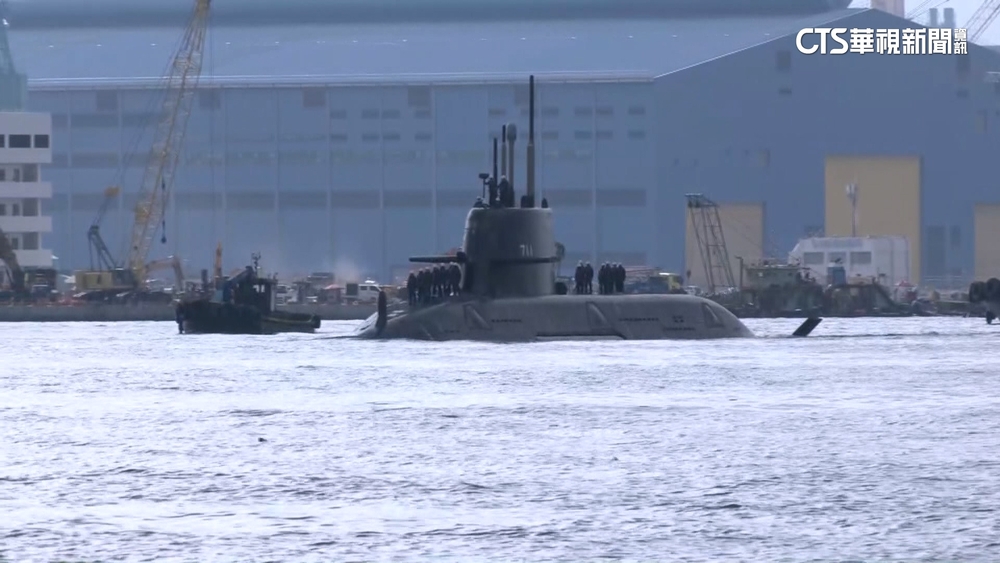 國造潛艦海鯤號今首度潛航測試！　台船證實了