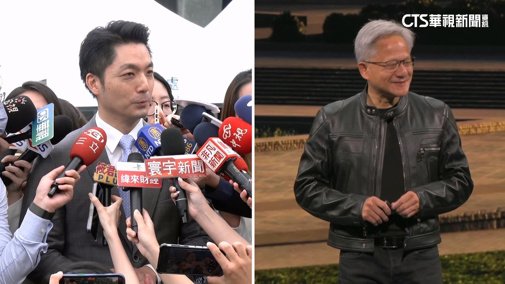 傳輝達要在北市設台灣第二總部？　黃仁勳：聽起來不錯　北市府回應了