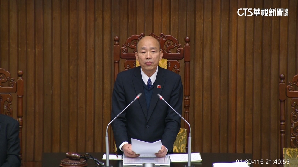 首次立院會期未審總預算　政院：採合法合憲救濟手段