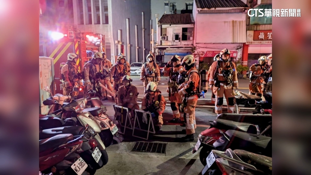 新竹大樓清晨火警　緊急疏散104人2輕傷