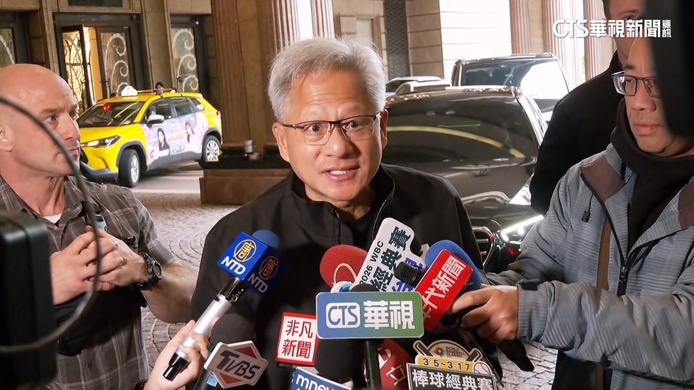 離台前再拋喜訊！　黃仁勳：輝達要在台擴建大型據點