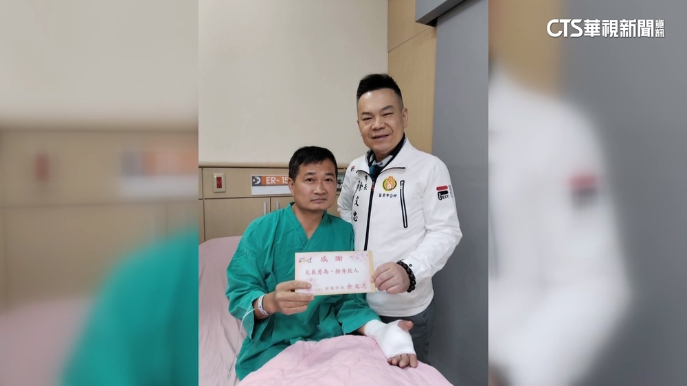 見警被砍上前幫忙壓制誤遭槍擊　英勇男：能體諒員警