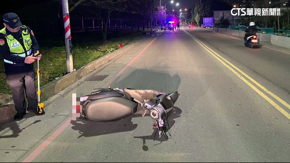 一屍兩命！　臨盆孕婦騎車自撞　頭重創搶救不治