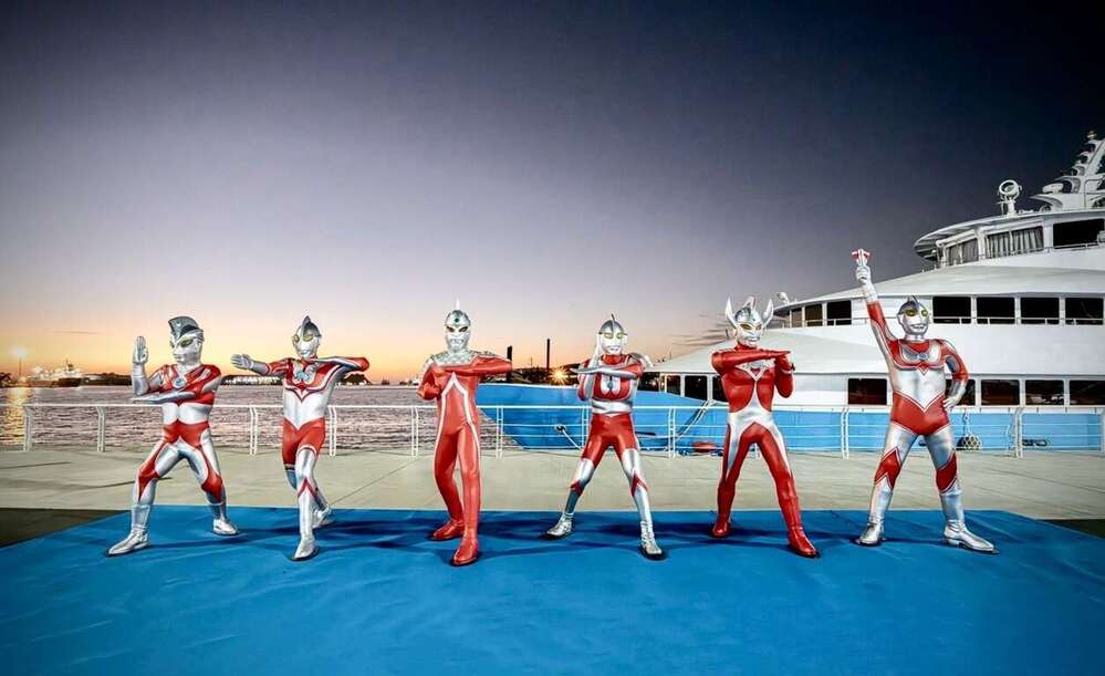 昭和六兄弟經典作品將在碼頭區與大小朋友見面 圖 / 高雄市觀光局 提供 