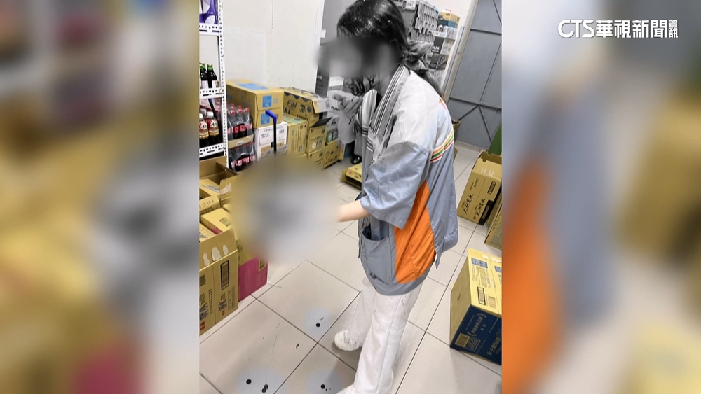 疑結帳起口角！　街友醉氣沖天拿酒瓶狂砸店員頭